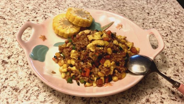 糙米|杂粮酱油炒饭