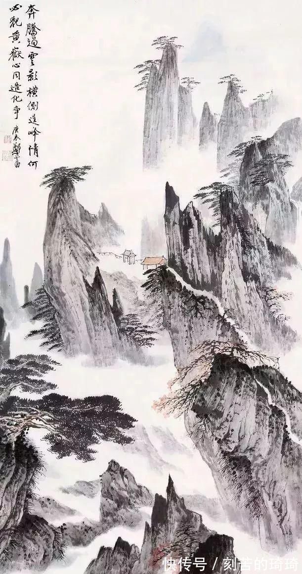 郑午昌@民国竟然有这样一位山水画大家,极为罕见,太美了!