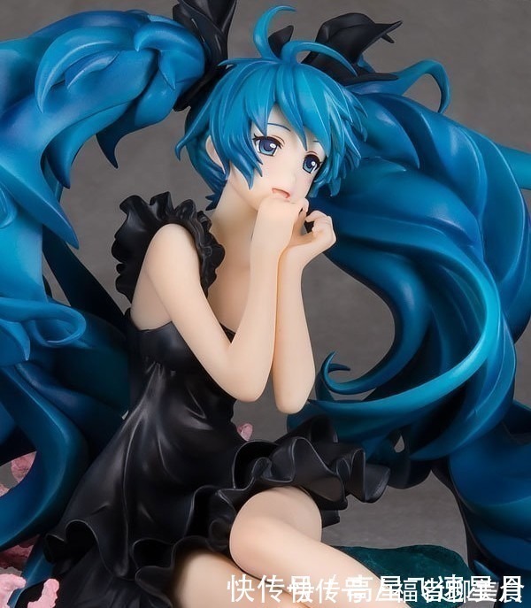 手办|最近出的初音未来手办都好漂亮，古风柔美，大卷发吸睛