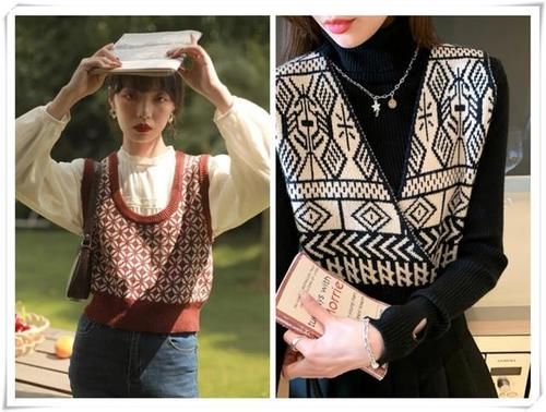 学习春季的高级叠穿法，一件马甲就够了，百搭实用