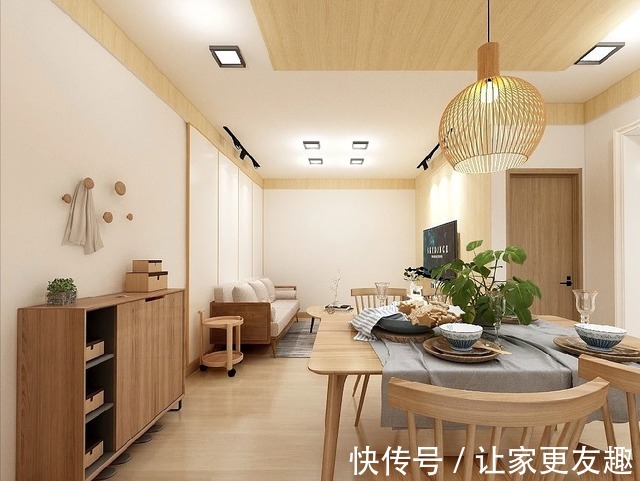 友趣|60㎡二居室简约原木日式风