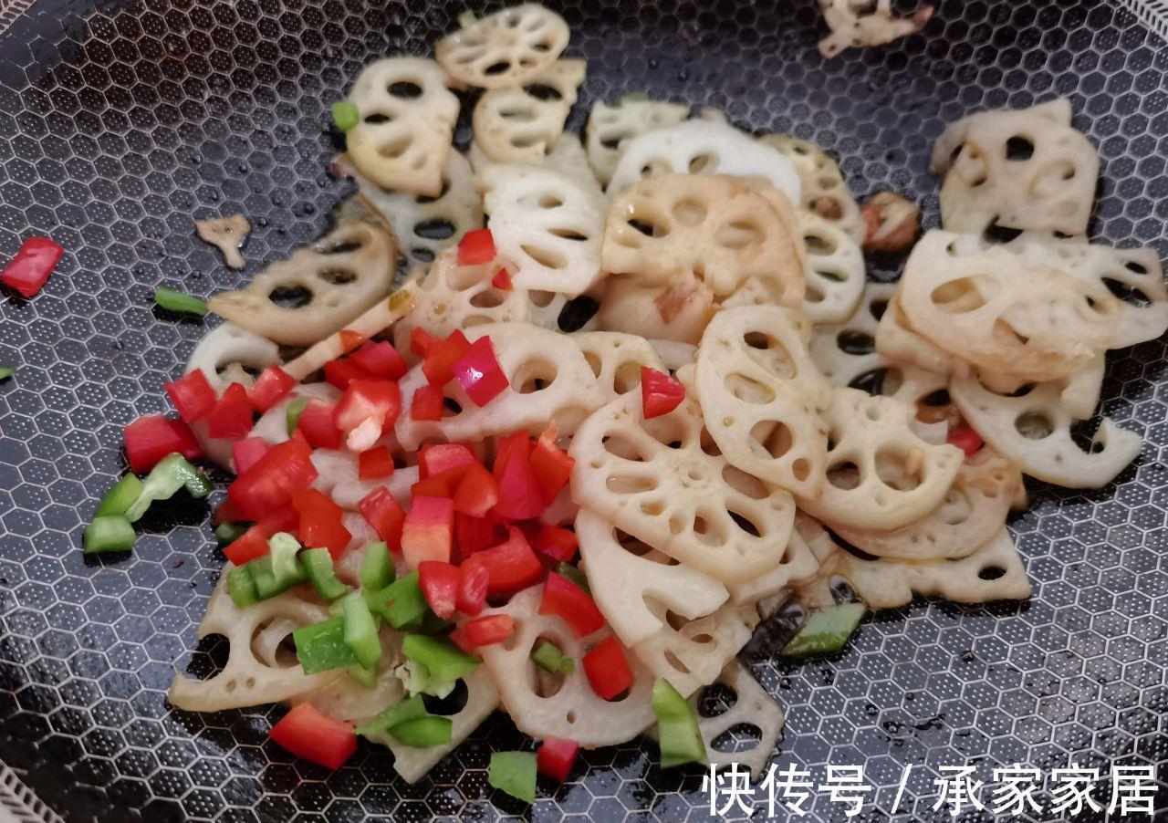 莲藕|糖醋藕片,香脆美味,好吃健康