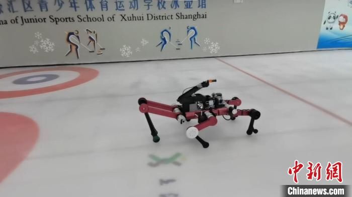 冬奥会|沪科研团队研发的仿人投壶六足机器人完成冬奥会首秀