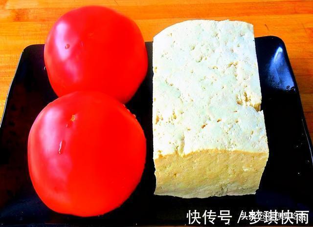 香菜|低脂番茄鸡蛋豆腐羹,健康减脂小套餐,吃得饱饱的减肥