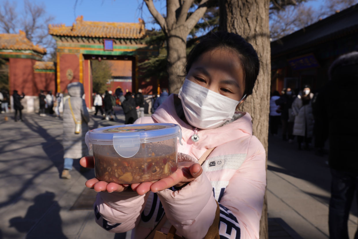 腊八&雍和宫腊八“舍粥”祈福 今年有点儿不一样