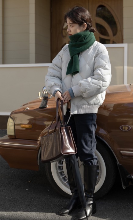 穿搭 冬天别乱穿羽绒服,瞧时髦精这么穿,美得惊人!