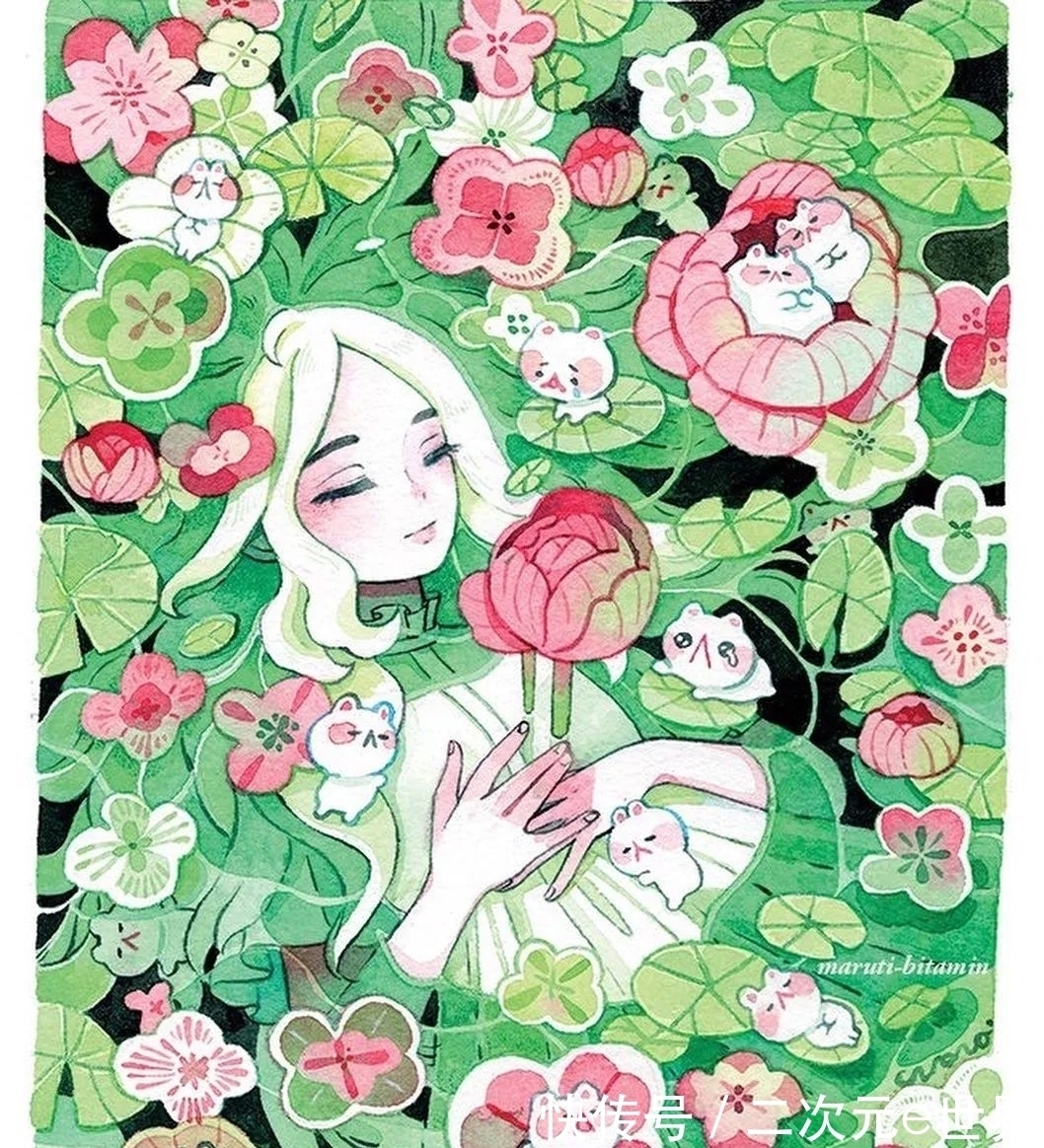 bitamin!每日插画 8年,从画渣到大神,不努力你永远不知道自己有多优秀