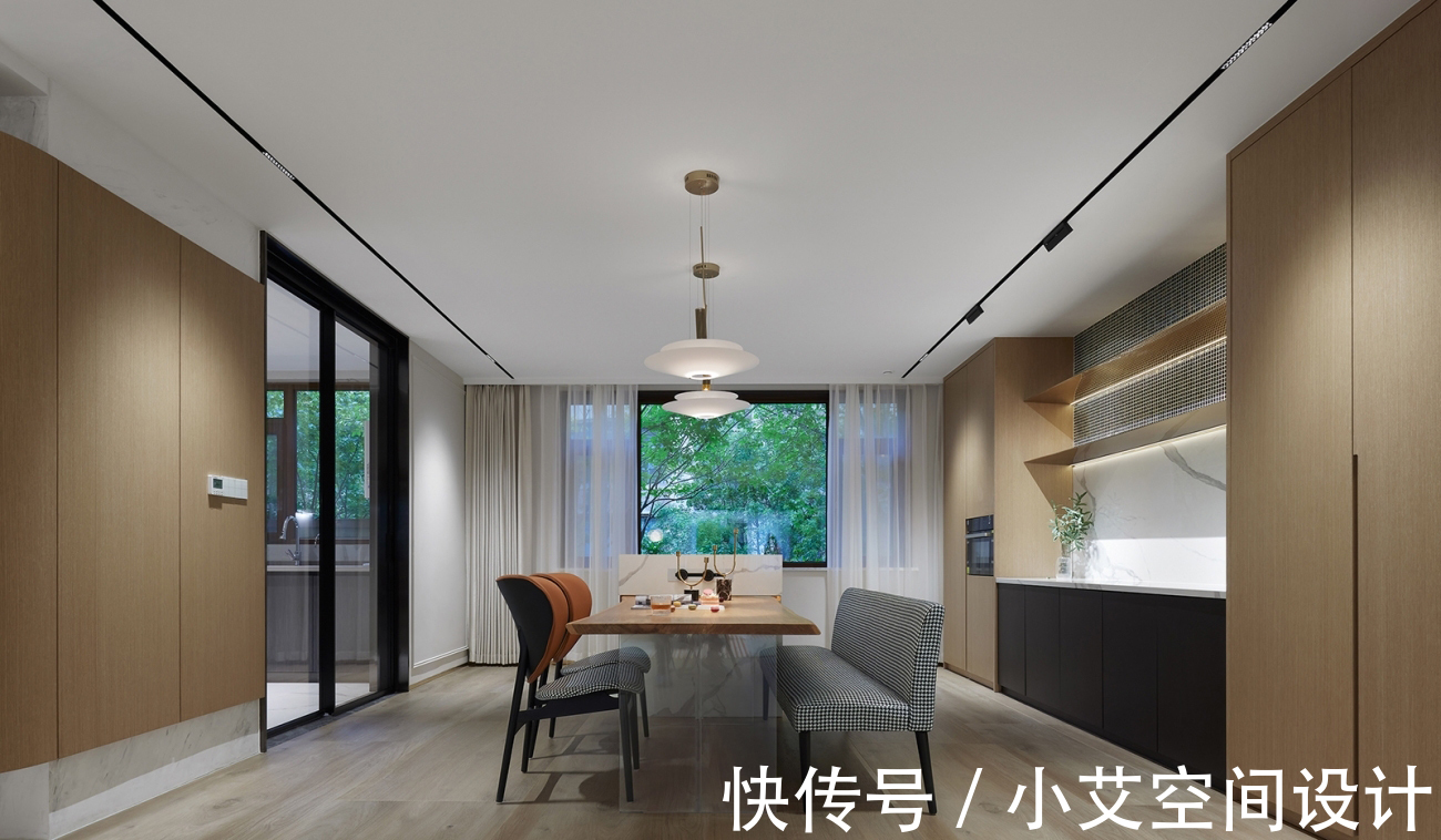 软装|240㎡侘寂风软装,盐甜可控的优雅家居!