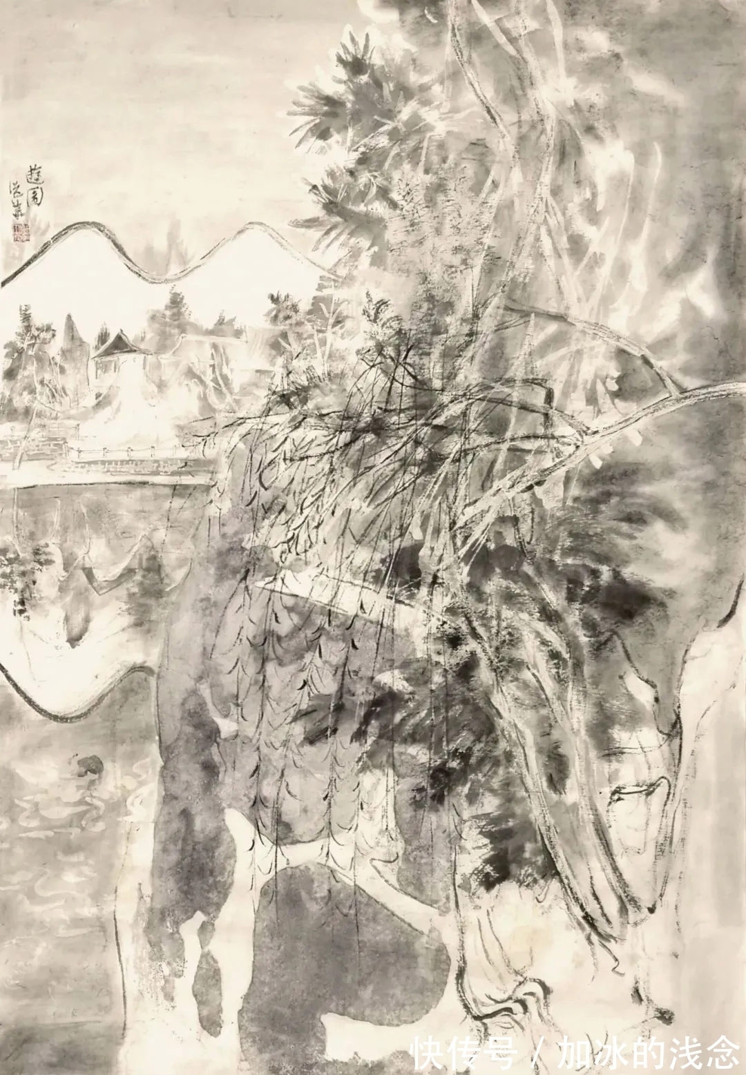 山水画$造境|张继华山水画