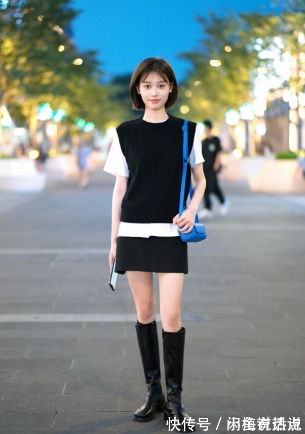 搭配 初秋穿裙子别总配单鞋，今年流行这三双鞋，时髦显高还很有女人味