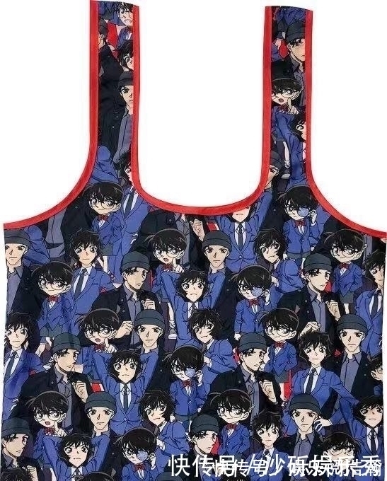 恐惧者|名侦探柯南推出环保购物袋,好多角色挤一起,密集恐惧者慎入!