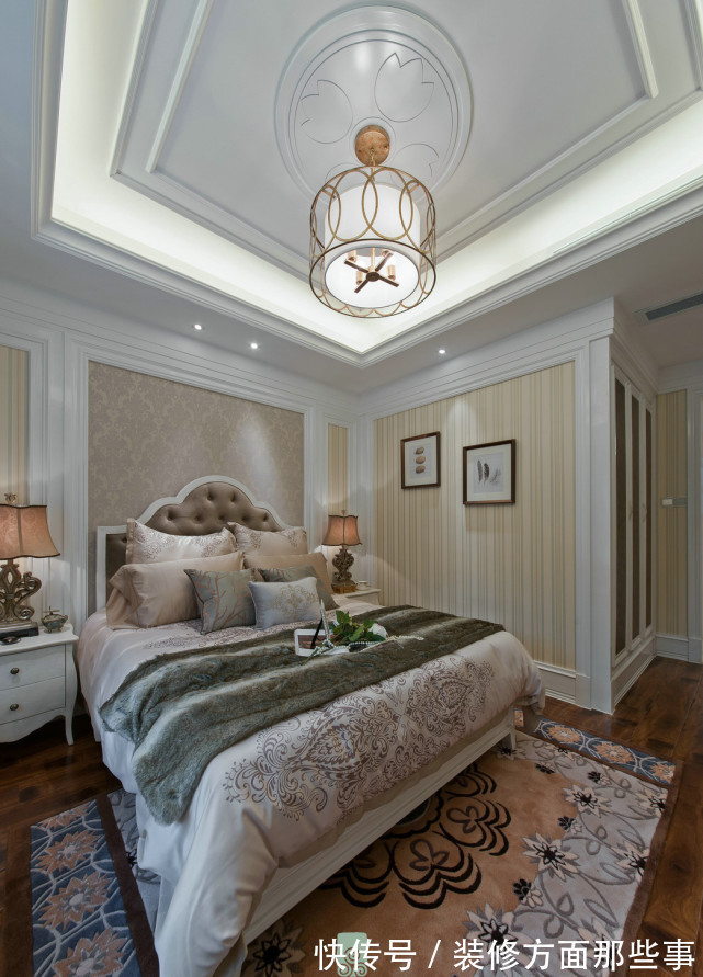 欧式|97平简欧风三居室没有特别的设计,一眼看去就感觉舒适