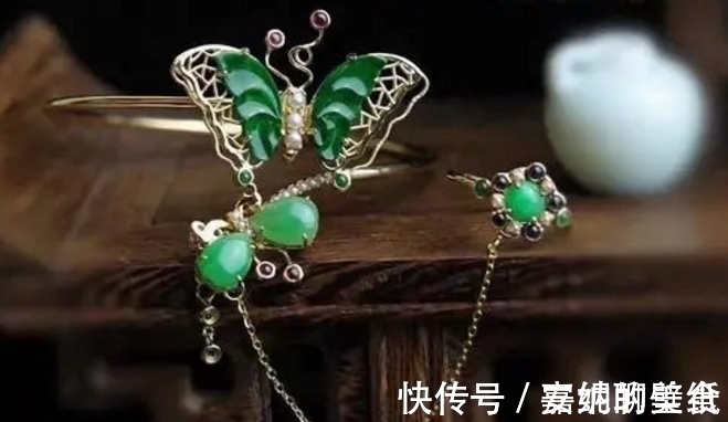 蝴蝶|翡翠雕刻首饰众多,面对动物镶嵌的翡翠首饰,你了解多少呢?