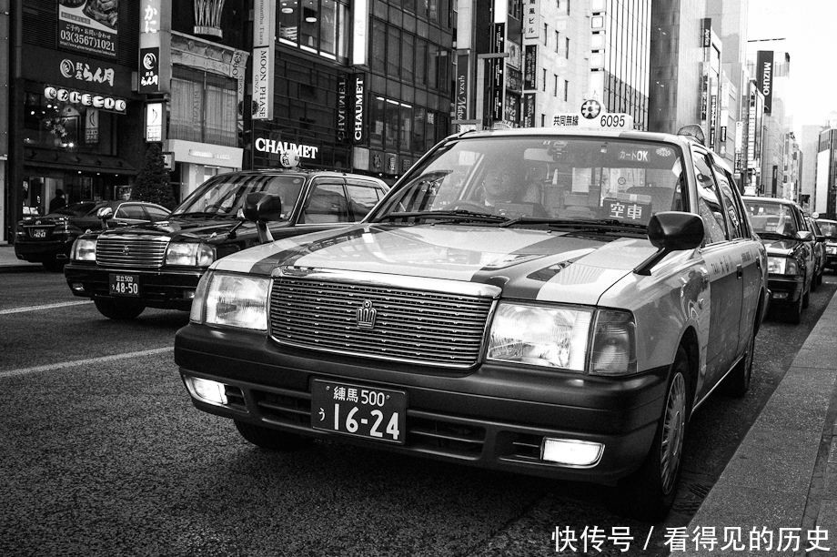 老照片 1965年的日本东京很是繁华