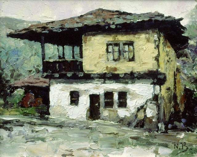 ni@保加利亚画家nikolo.balkanski油画风景、人物经典作品