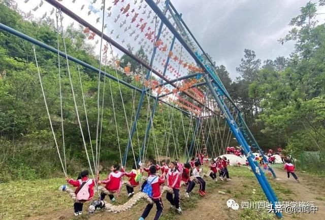 春日好时光，一起“趣”春游!阆中滕王阁小学研学劳动课程活动