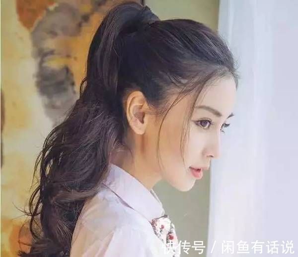 下巴 你的头发适合“扎着”还是“披着”,其实在于细节,颜值不是关键