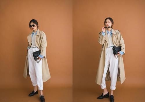 一件风衣的6种搭配方案，想要时髦必须get！轻松掌握最新流行