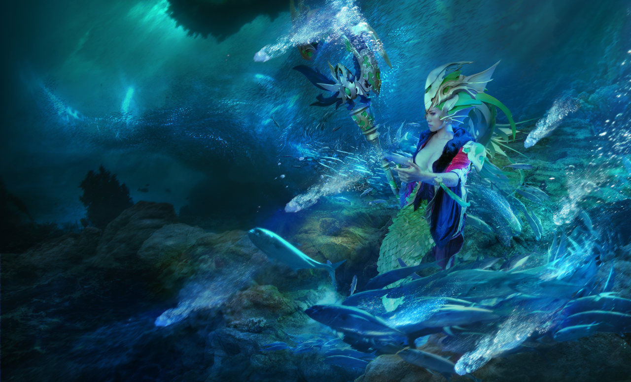 英雄联盟·贵人列传系列·娜美cosplay