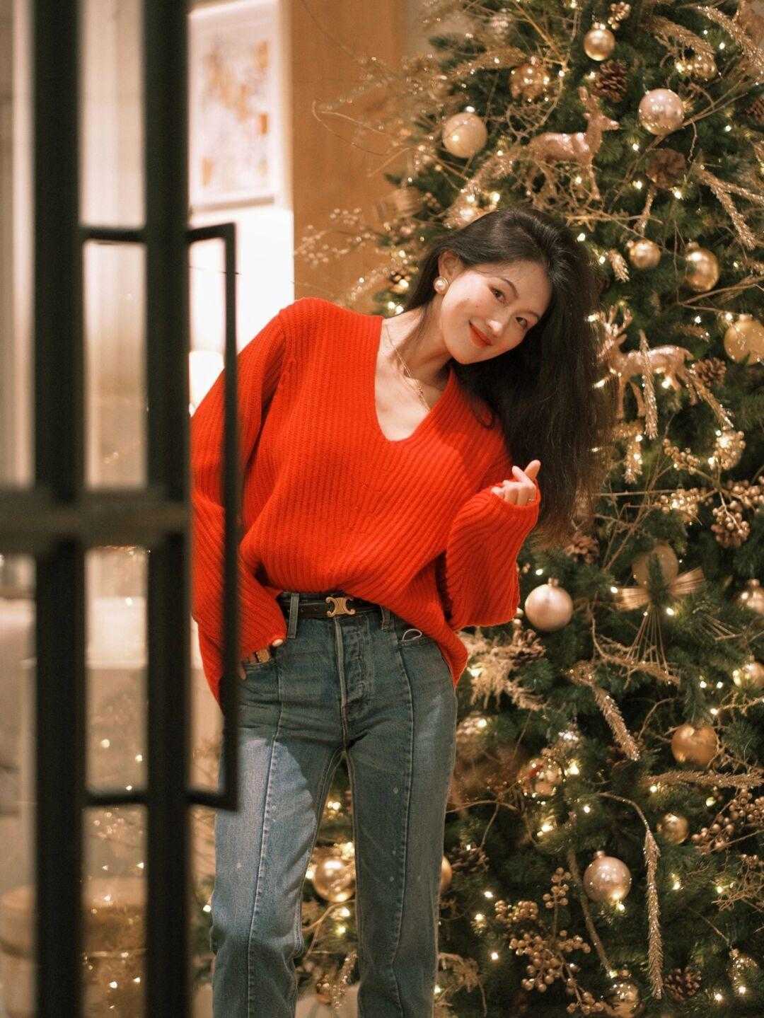 大衣 寒冬的毛衣依旧温柔,搭配大衣、羽绒服照样好看有气质