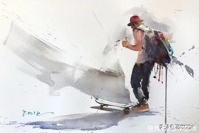 尤德斯|水彩也可以画得超准确！真心佩服！必须点赞