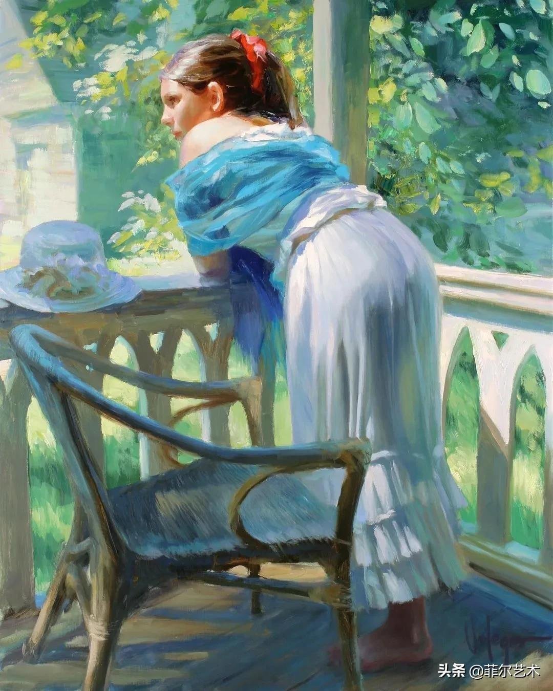 哈巴罗夫斯克&犹如花朵绽放,美得让人难忘~俄罗斯画家人物油画作品欣赏