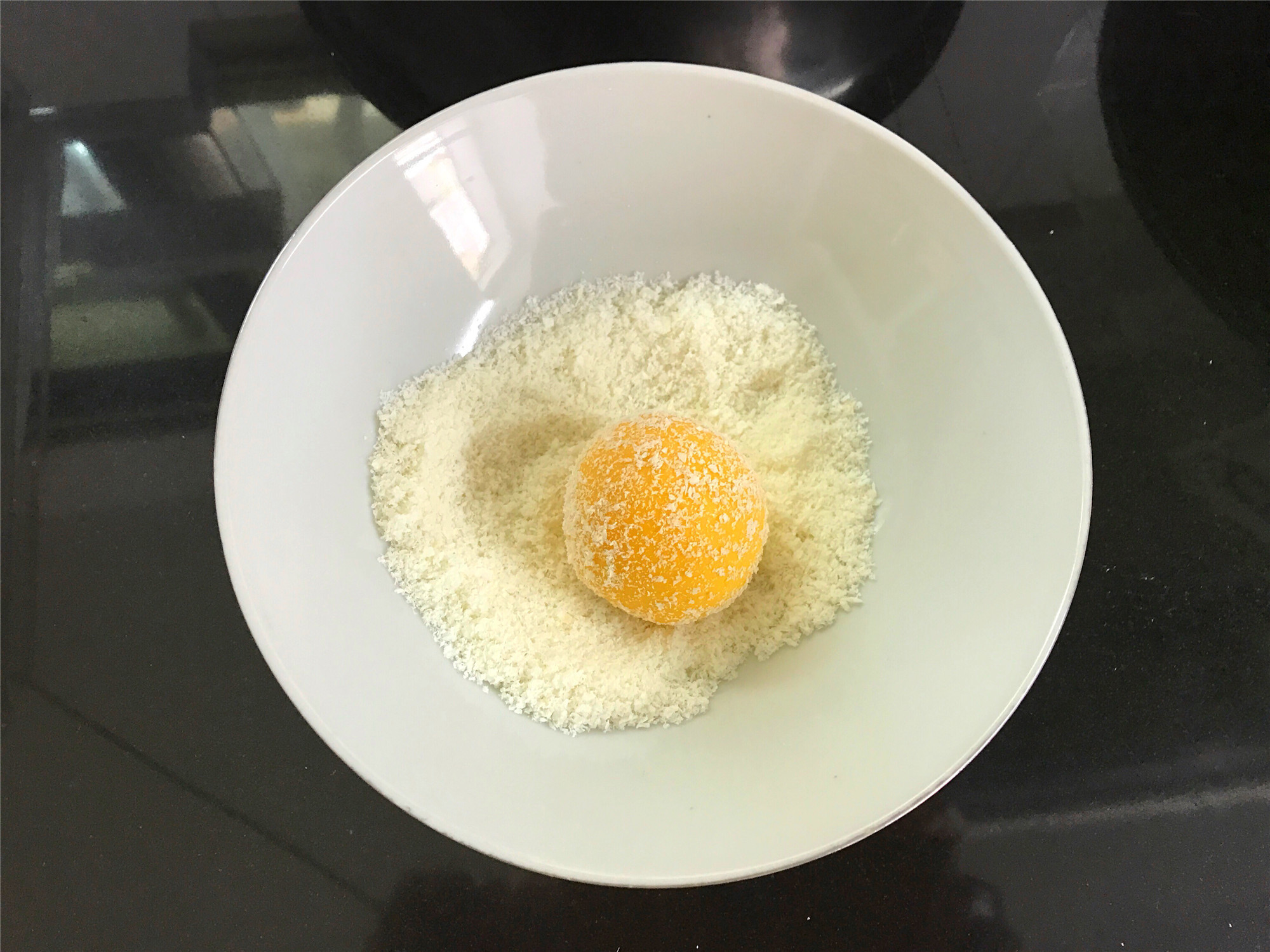 点心|1块南瓜,1碗糯米粉,教你做南瓜丸子,香甜软糯,好吃不上火