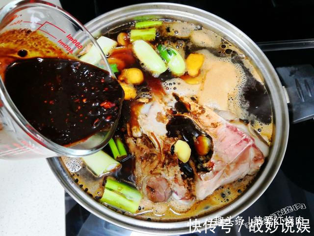 耳朵眼|一百多买个大猪头,卤好了全家都爱吃,肉香皮弹卷饼吃一点也不腻