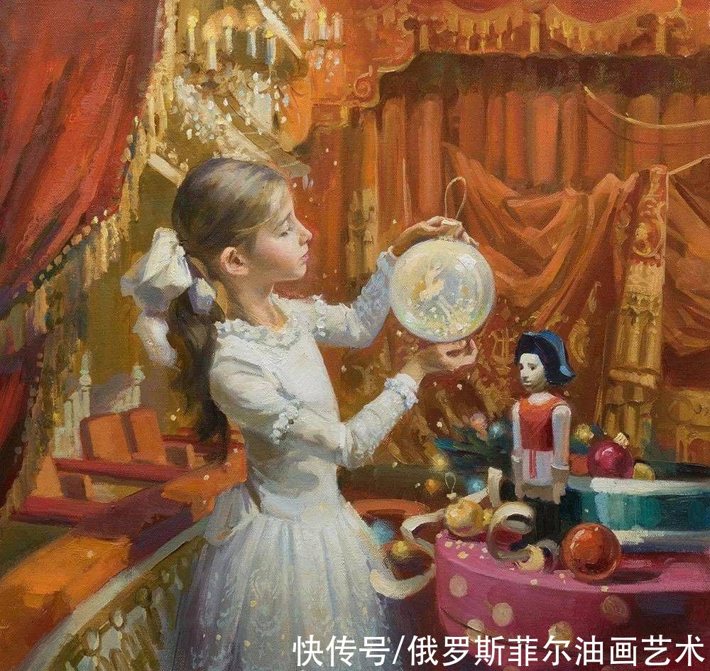 俄罗斯画家阿纳斯塔西娅·沃斯特雷佐娃漂亮油画作品欣赏