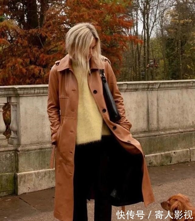 皮毛 冬天的高级感,一件大衣就够了