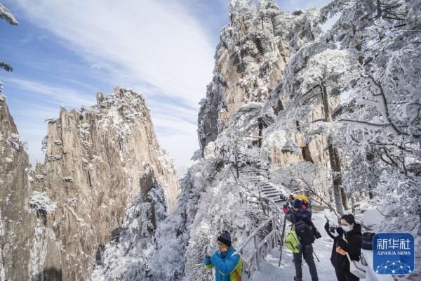 黄山风景区|雪后黄山美图来了！银装素裹，宛如仙境