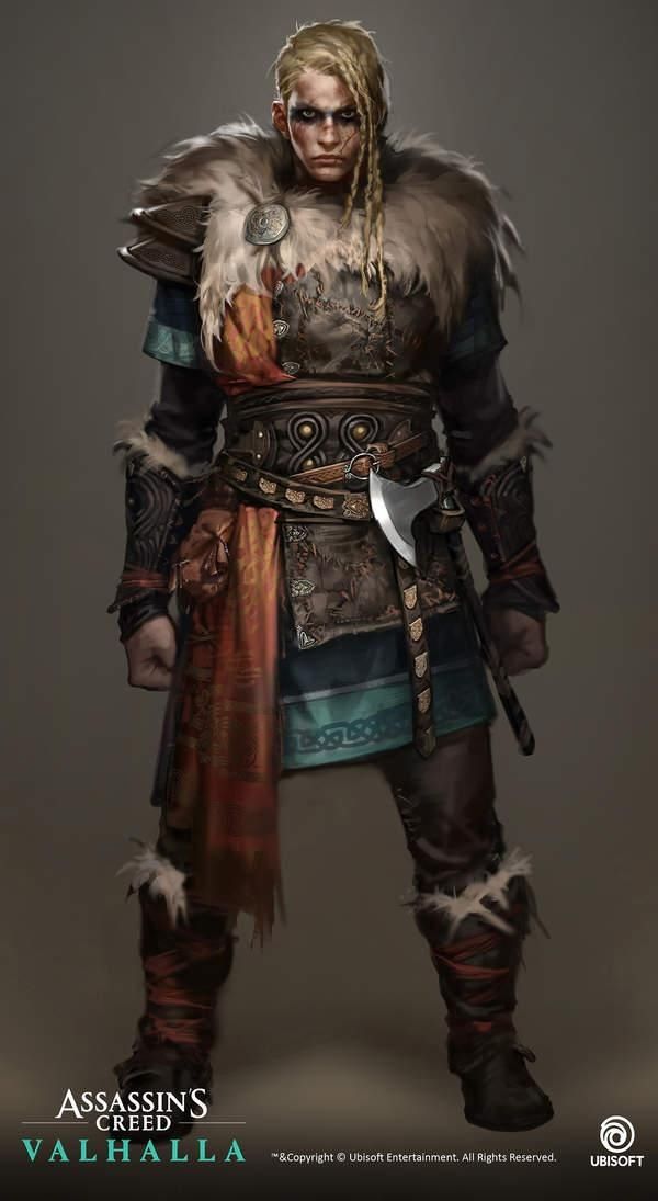原画|《AC：英灵殿》海量概念原画、设计稿 一览中世纪美景