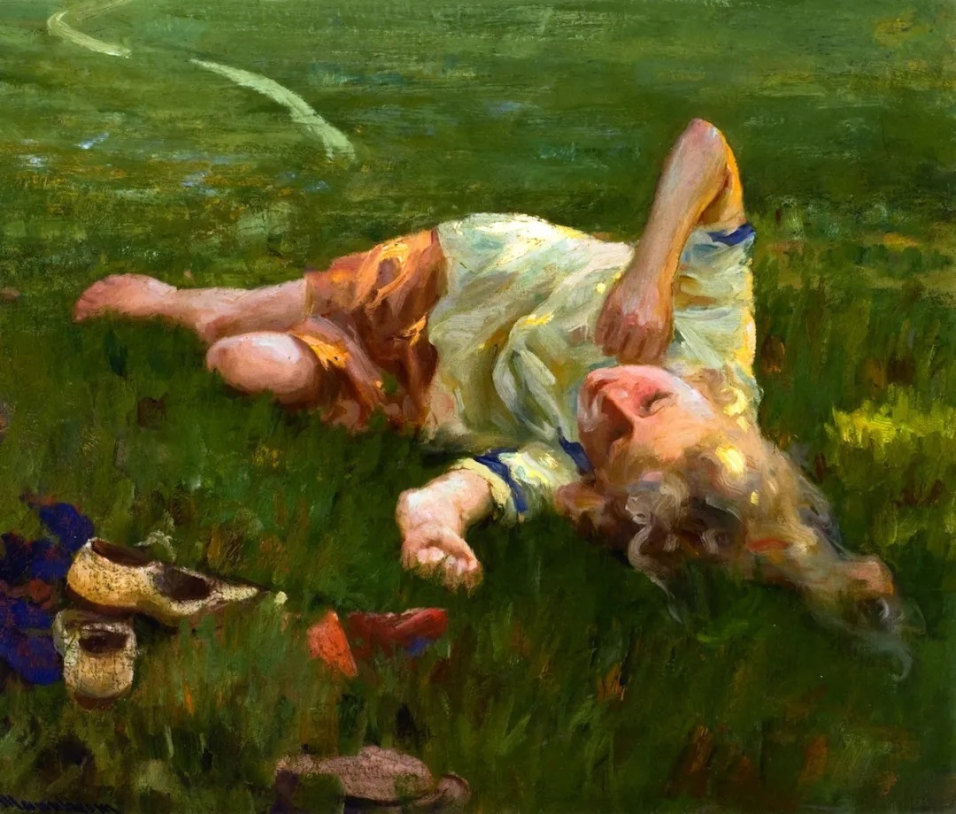 美丽&他笔下的色彩柔和、美丽浪漫,看完沉迷在他的色彩朦胧中