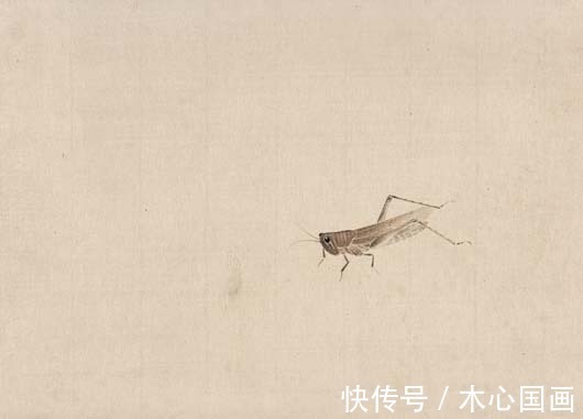 草虫#白石老人草虫作品欣赏“可惜无声”