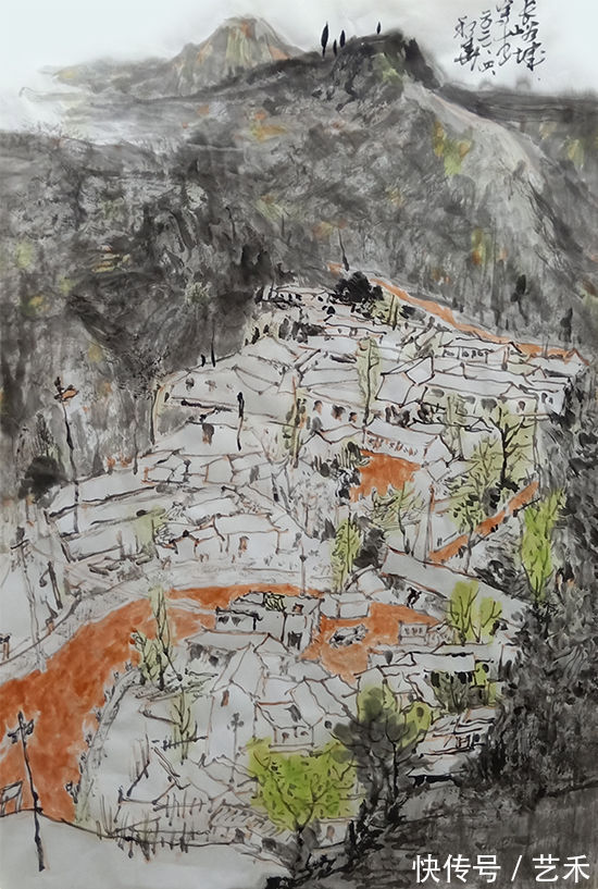 画家|国家画院卢禹舜导师工作室画家倪利华-笔墨横姿、别开生面