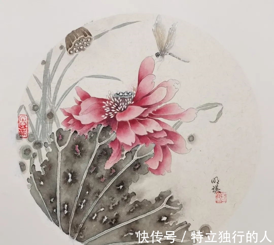 x50$春风花草香—中国画创作研究院叶丽美工作室工笔花鸟画迎春线上