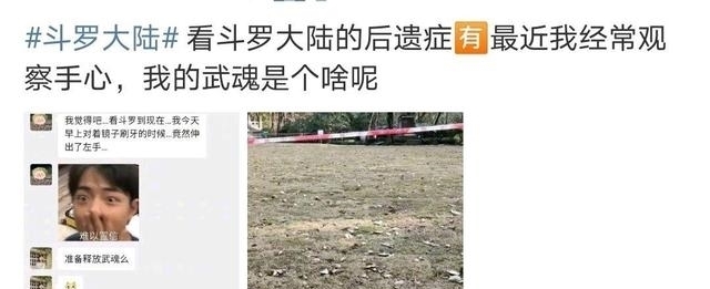 看完《斗罗大陆》有遗症吗?有,老感觉自己手里要长出草来