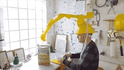 猫耳朵$笑出眼泪的奇葩设计,挖掘机头盔是在逗我?不是蓝翔毕业的玩不转