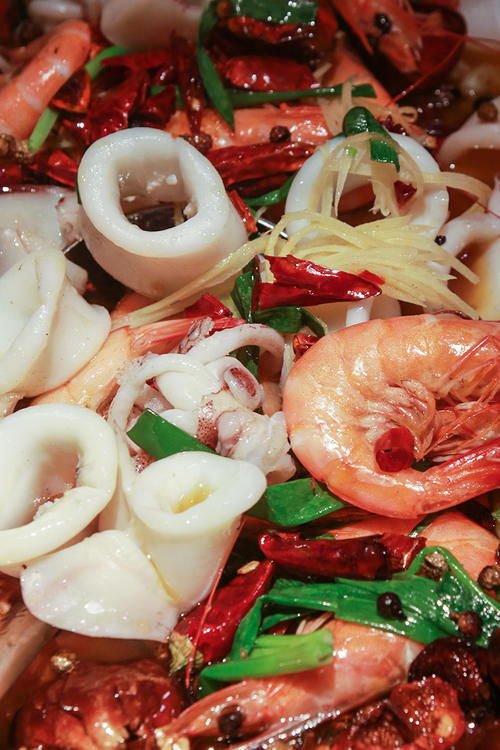  排挡经典菜，海敢小鱿鱼