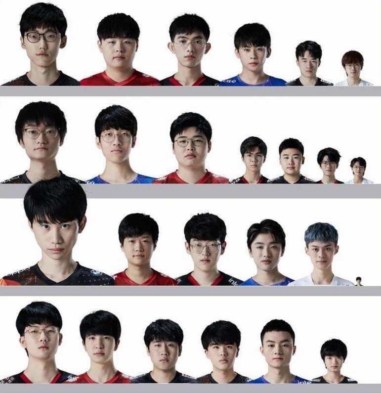 |LPL选手季后赛实力图搞笑来袭!Doinb头大独一档,龟皇小到看不见