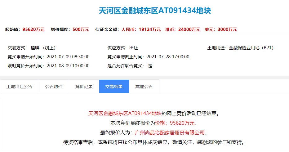 用地|金融城再迎一行业巨头,与琶洲的擂台赛更激烈了