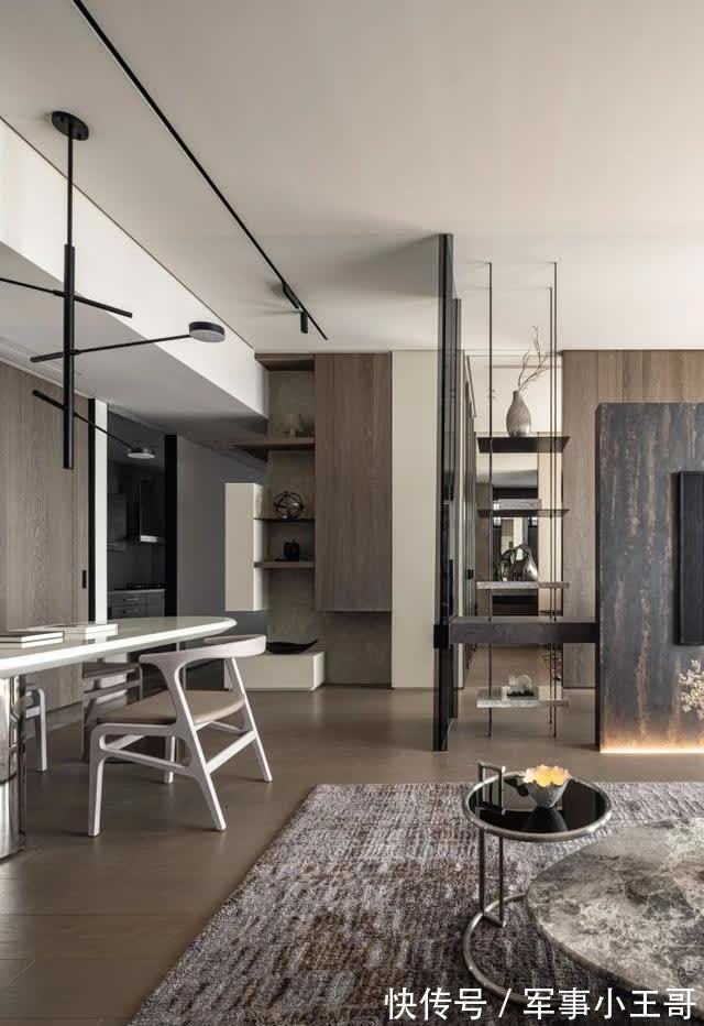 餐厅|参观了这位大学老师的家,才明白何为高级感,光是客厅就迷住了我