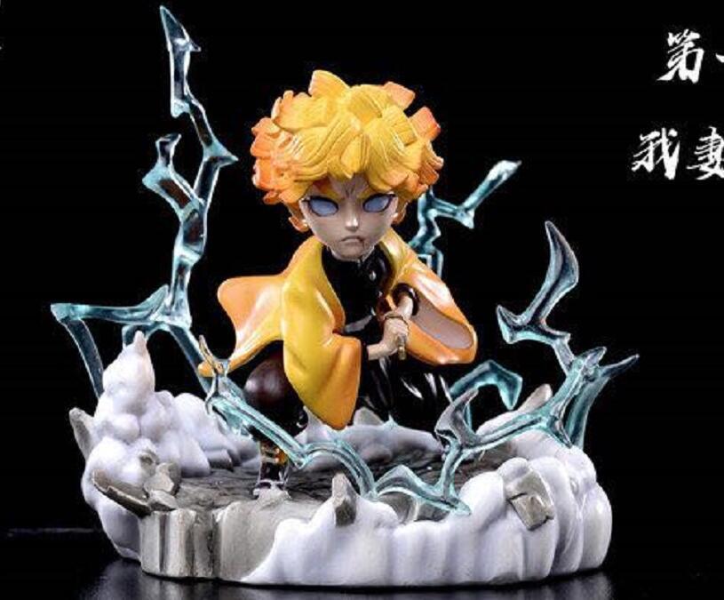 鬼灭之刃出一组白菜价手办，100元善逸手办有1万元效果