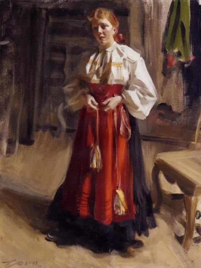 安德斯·佐恩#源于灵感的画家 / 瑞典画家：Anders Zorn 安德斯·佐恩