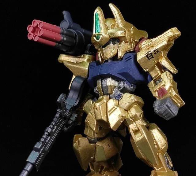 模玩|[模玩评测] 食玩FW 新GC 金色机体套装（GOLD EDITION）