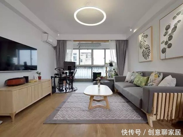 新房|95后夫妻“穷装”新房,以简单实用为主,朋友看到效果后都羡慕!
