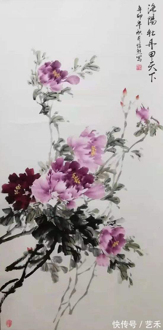 黄培丽!画家黄培丽一一蕙质兰心 清雅脱俗