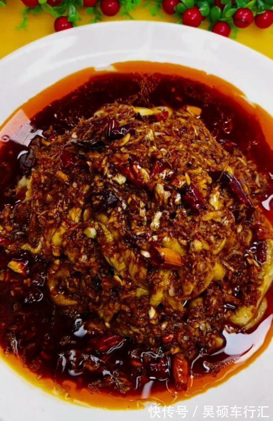 好吃|今天美食,蒜泥茄子,超级好吃,超级下饭,喝酒吃饭不错的选择