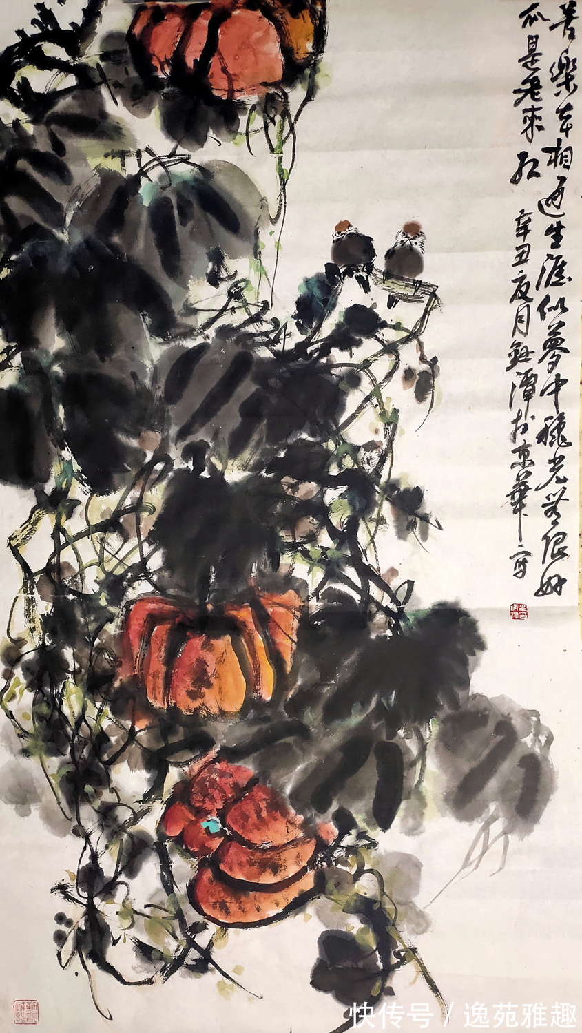 大气|「画作欣赏」海纳百川养大气,大胆豪放有格局!画家丰伟作品欣赏