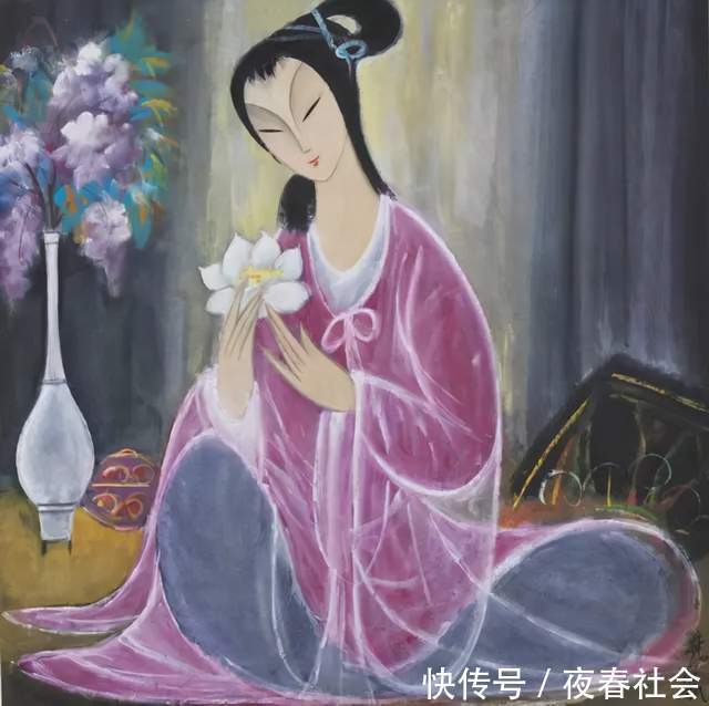 油画@林风眠：美丽是这样能够吸引人的东西！